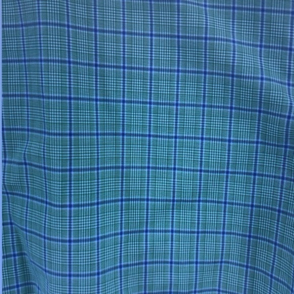 Men's Green Checkered Shirt - Picture 2 of 3